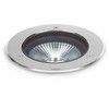 20W LED įleidžiamas į žemę šviestuvas CNC 150, pilkas, 3000K, 32°