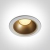 20W LED įleidžiamas šviestuvas, baltas, 3000K, 10120Z/W/W