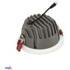 Bemko 20W LED įleidžiamas šviestuvas FALED, baltas, 3000K, IP44/IP20