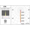20W LED lauko šviestuvas XLOCUS, tamsiai pilkas, 3000K, IP66