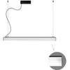 20W LED linijinis pakabinamas šviestuvas TUBE, juodas, 4000K, 600mm, 3919-00060-4-B-N