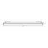 20W LED linijinis šviestuvas į magnetinę sistemą ZAMBELIS MAGNETIC, baltas, 4000K, DALI, 2089-4W