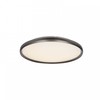 20W LED lubinis šviestuvas, šlifuoto tamsaus aliuminio sp., 2700/3000/4000K, dimeriuojamas, 25187
