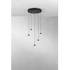 20W LED pakabinamas šviestuvas BASE, juodas