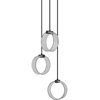 Osram 20W LED pakabinamas šviestuvas CIRCLE, juodas, 3000/4200/6500K