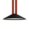 V-tac 20W LED pakabinamas šviestuvas, juodu korpusu, 3000K, tvirtinamas ant magnetinio 48V dirželio