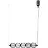 20W LED pakabinamas šviestuvas PEDRO, juodas, 3000K