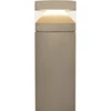 20W LED pastatomas lauko šviestuvas, pilkas, 3000K, IP65, E478