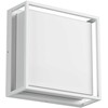 20W LED paviršinis lauko šviestuvas QUADRIS, baltas, 3000K, IP54, 90564