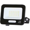 20W LED prožektorius, juodas, 3000K