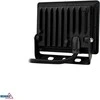Kafler 20W LED prožektorius KASTEL, juodas, 4000K, IP65, 110°