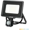 20W LED prožektorius MHC, juodas, 4000K, su judesio davikliu
