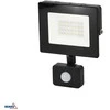 Bemko 20W LED prožektorius su judesio davikliu KASTEL, juodas, 6000K, IP65