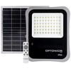 20W LED prožektorius su saulės baterija, pilkas, 6000K, su nuotolinio valdymo galimybe