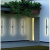 Sieninis šviestuvas 20W LED sieninis fasado šviestuvas REFLEXA, baltas, 3000K, IP54, 90430