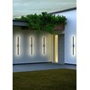 20W LED sieninis lauko šviestuvas REFLEXA, rūdžių sp., 3000K, IP54, 90622