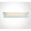 Sieninis šviestuvas 20W LED sieninis vonios šviestuvas, baltas, 3000K, IP44, 38120D/W/W