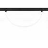 Lubinis šviestuvas 20W LED šviestuvas ARC į magnetinę sistemą MAGNETIC, juodas, 3000K