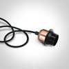 20W pakabinamas šviestuvas, vario sp., E27, 63126/CU