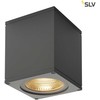 slv 21W LED lauko paviršinis šviestuvas BIG THEO WALL, antracito sp., 3000K