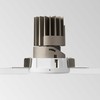 21W LED šviestuvo ZEUS apvalus užglaistomas rėmelis, baltas, 323725