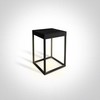 2,2W lauko šviestuvas su saulės baterija, juodas, 3000K, 30cm, 67520/B/W