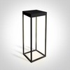 2,2W lauko šviestuvas su saulės baterija, juodas, 3000K, 50cm, 67520A/B/W