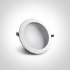22W LED įleidžiamas šviestuvas, baltas, 4000K, 10122FD/W/C