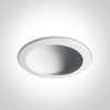 22W LED įleidžiamas šviestuvas, baltas, 4000K, 10122FD/W/C
