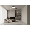 22W LED lubinis šviestuvas MINSK, juodas, 2700/3000/4000K, dimeriuojamas, P3758172NDP
