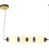 22W LED pakabinamas šviestuvas EVANS, aukso/baltos sp., 3000K