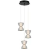 Italux Pakabinamas šviestuvas Tica PND-83949-3-BK
