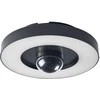 Osram 22W LED paviršinis lauko šviestuvas SMART+, tamsiai pilkas, 3000K, dimeriuojamas, su judesio davikliu ir kamera, IP44