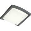 22W LED paviršinis lauko šviestuvas TALLIN, tamsiai pilkas, 3000K, IP54, 90007