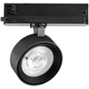 22W LED šviestuvas į 3 fazių bėgelį POV, juodas, 3000K, 296333