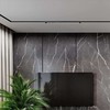 V-tac 22W LED šviestuvas į magnetinius bėgelius ULTRA THIN, juodas, 3000K