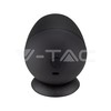 V-tac 2,2W LED šviestuvas, juodas, suderinamas su AMAZON ALEXA ir GOOGLE HOME, 3000-6500K/RGB