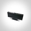 22W linijinis šviestuvas į magnetines sistemas, juodas, 3000K, reguliuojamas, DALI, 42106BL/B/W