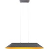 23,5W LED pakabinamas šviestuvas AKIRA, tamsiai pilkos/oranžinės sp., 3000K, 01-3531