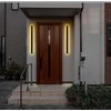 V-tac 23W LED linijinis sieninis šviestuvas, juodas, 3000K, IP65