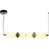 23W LED pakabinamas šviestuvas BALOS, juodos/baltos sp., 3000K