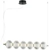 Bikuvalt 23W LED pakabinamas šviestuvas PELLUCID, bronzos sp./skaidrus, 3000K, 4297800