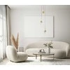 Italux Pakabinamas šviestuvas Tonga PND-26374-3-23W-3K-BK-GD