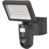 23W LED prožektorius SMART+, tamsiai pilkas, 3000K, dimeriuojamas, su judesio davikliu, kamera ir aliarmo funkcija, IP44