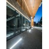 24,7W įleidžiamas į žemę fasado šviestuvas FASAD FLOOR LED, pilkas, 4000K, IP67