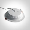 24W LED įleidžiamas šviestuvas, baltas, 3000K, 10124T/W/W