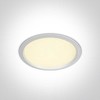 24W LED įleidžiamas vonios šviestuvas, baltas, 3000/4000/6000K, IP44, 10124U/W/V