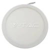 V-tac 24W LED įmontuojama panelė, apvali (3000K) šiltai balta