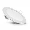 24W LED įmontuojama panelė, apvali, su maitinimo šaltiniu, (2700K) šiltai balta