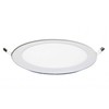 24W LED įmontuojama panelė, apvali, su maitinimo šaltiniu, (2700K) šiltai balta